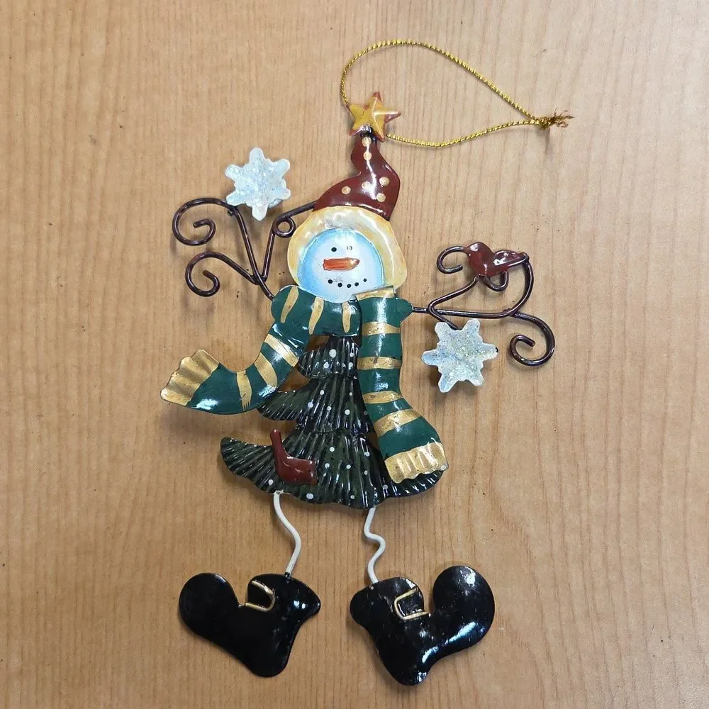 Festive Snowman ‎ Ornaments 11 Pieces